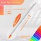 Ohuhu Markers Pens for Journaling: 40 Colors Art Markers Dual Tips Extra Fine & Brush Pens Water-Based Coloring Markers for Adults Coloring Books Bullet Journal Drawing Calligraphy Sketching
